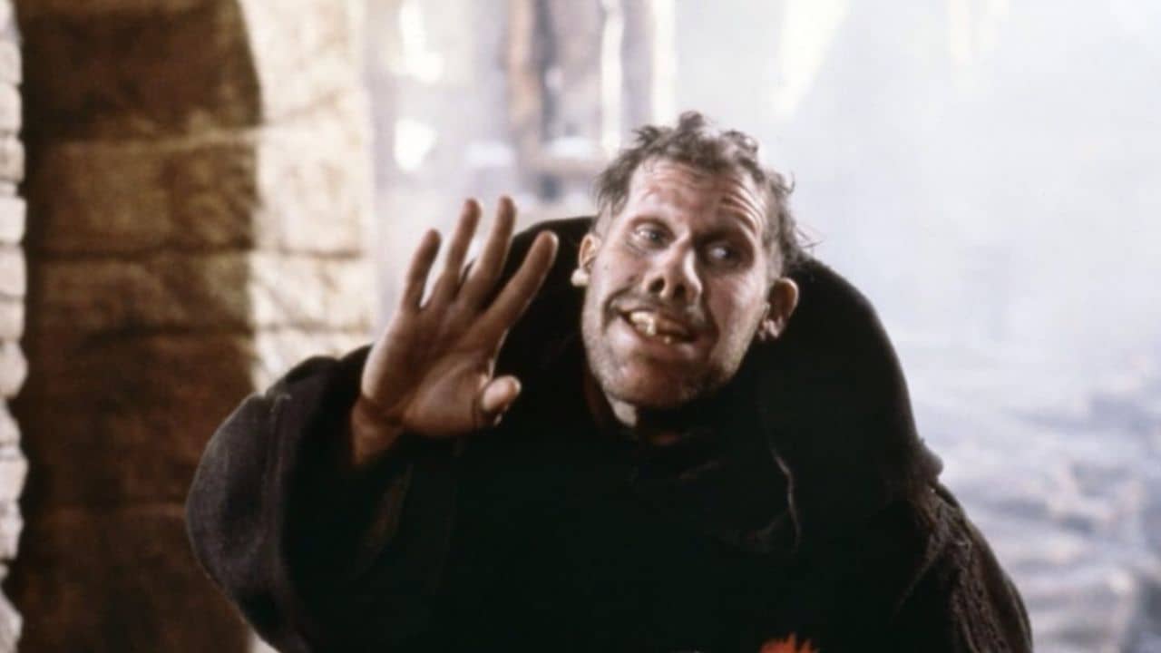 Ron Perlman in The Name of the Rose (1986)