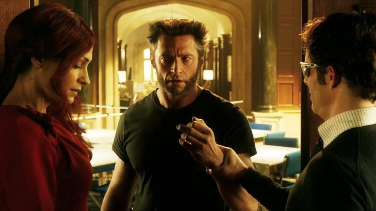 Famke Janssen, James Marsden, and Hugh Jackman in X-Men: Days of Future Past (2014) Deadpool and Wolverine Cameos