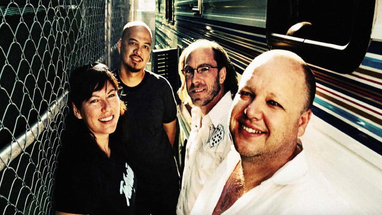 Pixies band with Kim Deal