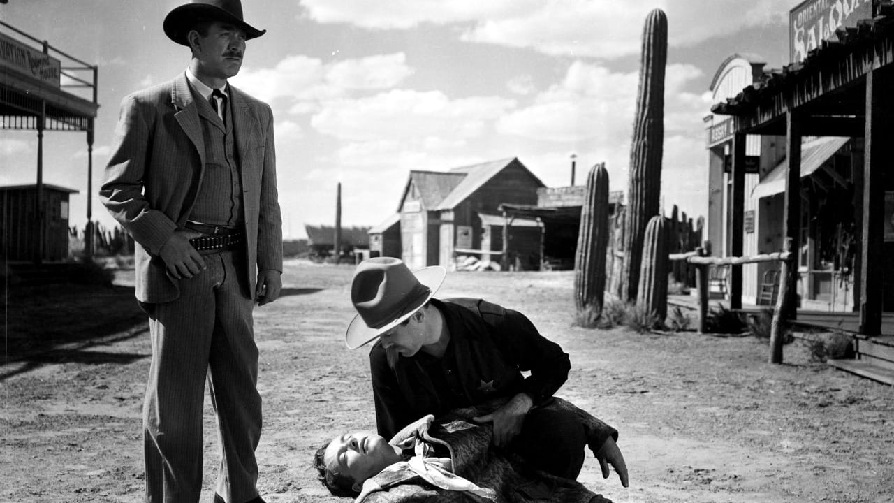 Henry Fonda, Ward Bond, and Tim Holt in My Darling Clementine (1946)