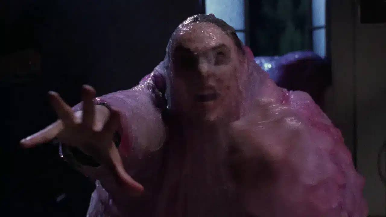 A scene from The Blob.