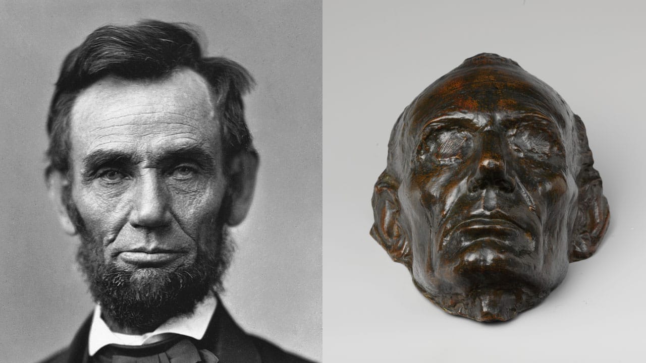 Abraham Lincoln death mask