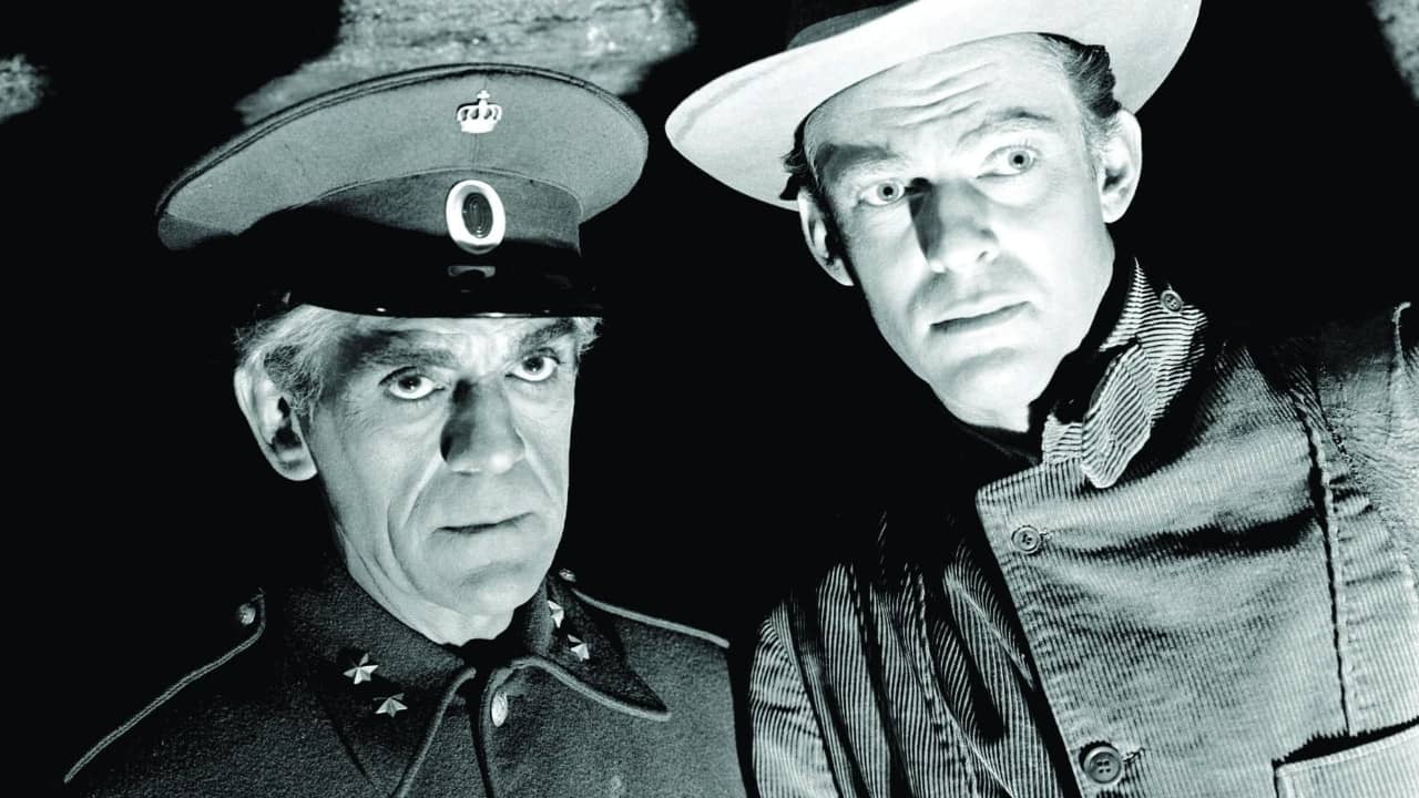 Boris Karloff and Marc Cramer in The Isle of the Dead (1945)
