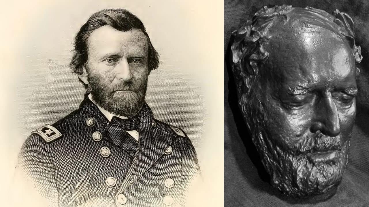 Death mask of Ulysses S. Grant