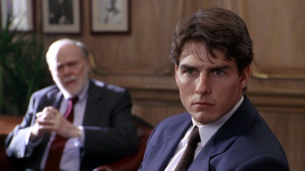 Tom Cruise and John Beal in The Firm (1993)