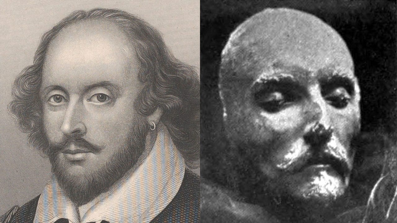 William Shakespeare death mask