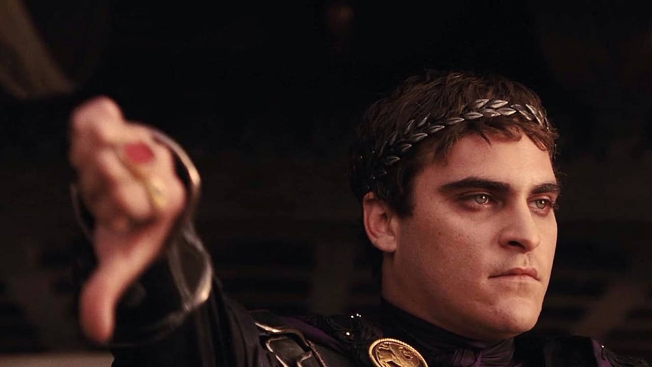 Joaquin Phoenix in Gladiator (2000)