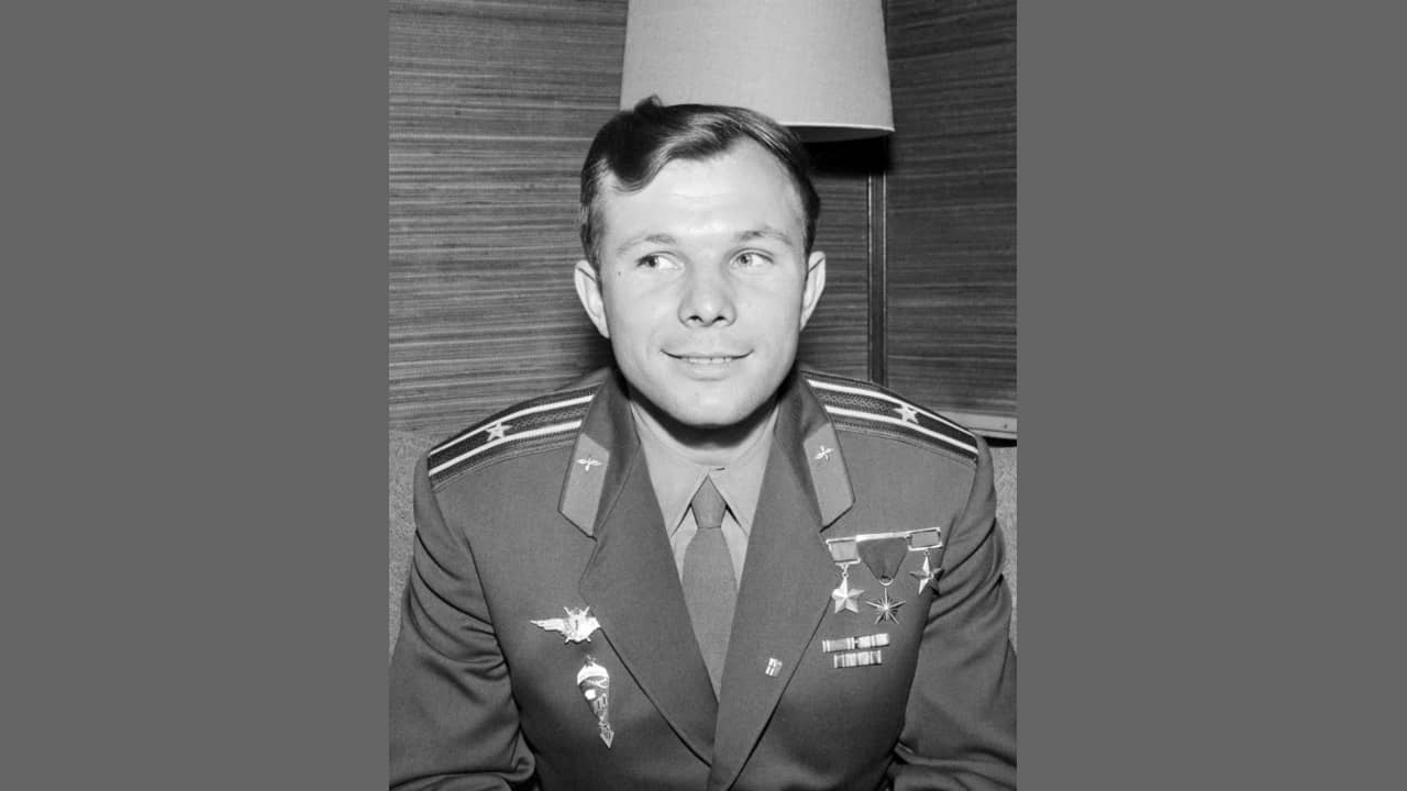 Yuri Gagarin, first man in space