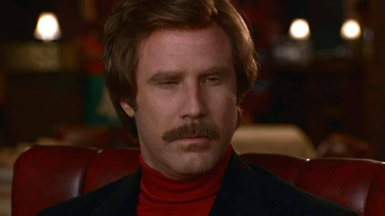 Will Ferrell in Anchorman: The Legend of Ron Burgundy (2004)