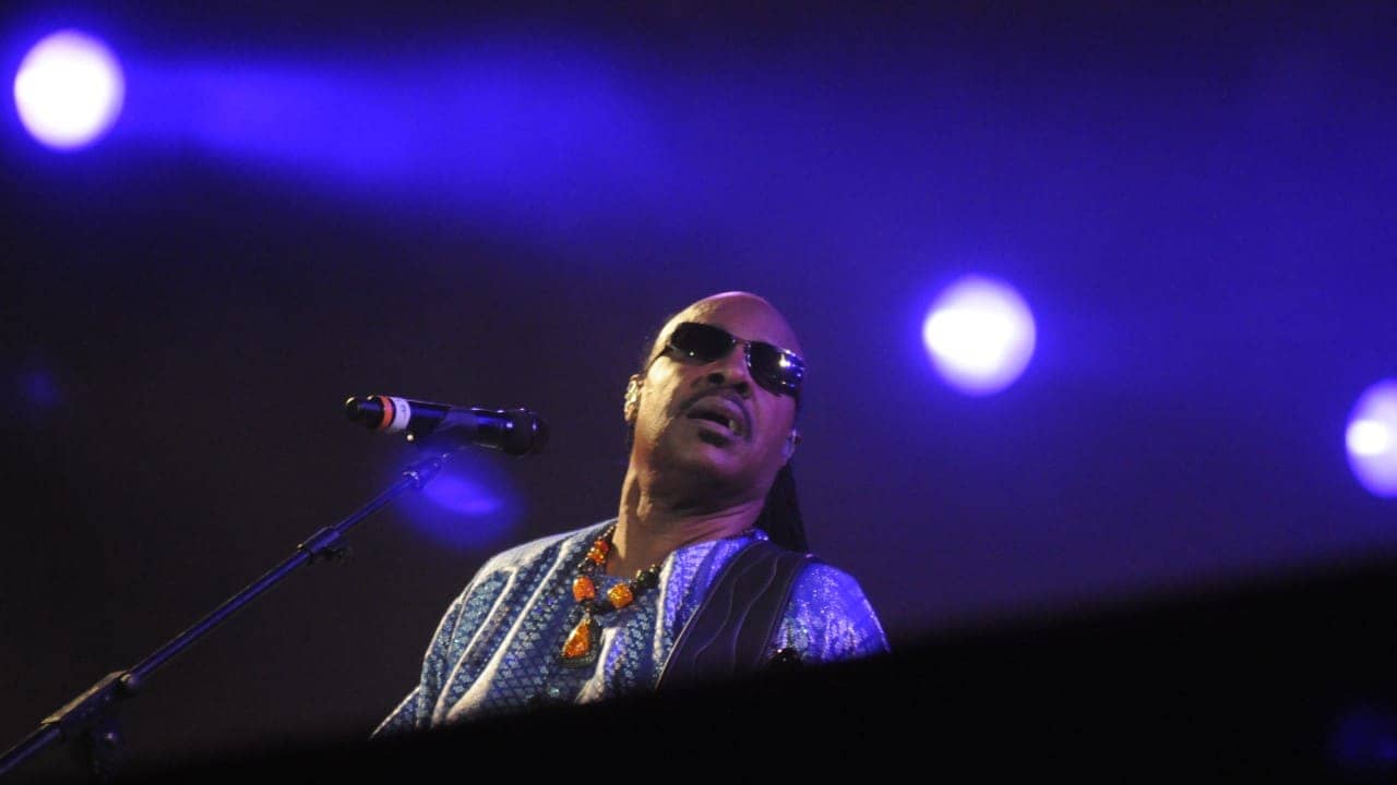 Rio De Janeiro September 23,2011-Singer Stevie Wonder