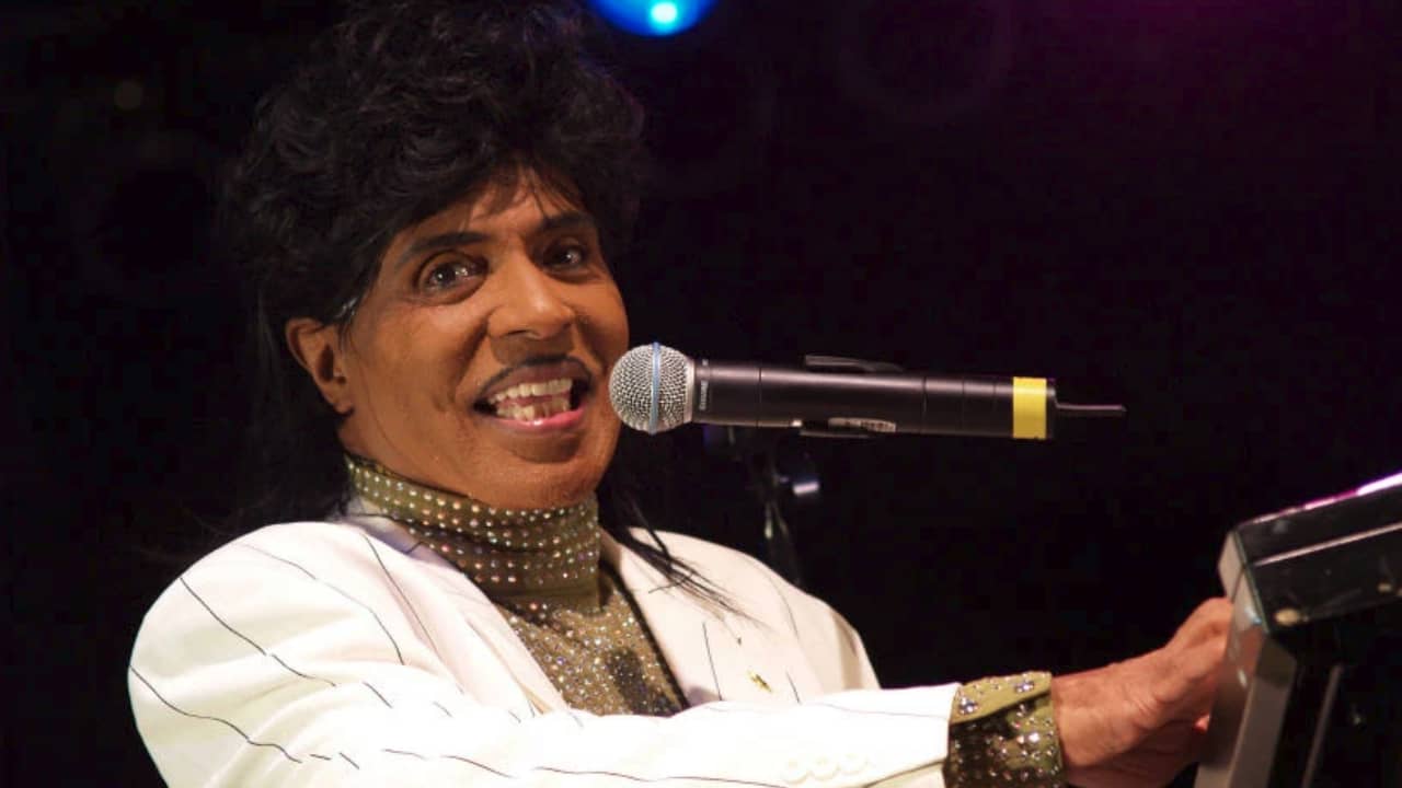 Little Richard performing at the University of Texas Forty Acres Festival in 2007