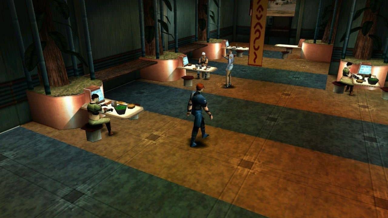 Omikron (1999) gameplay footage.