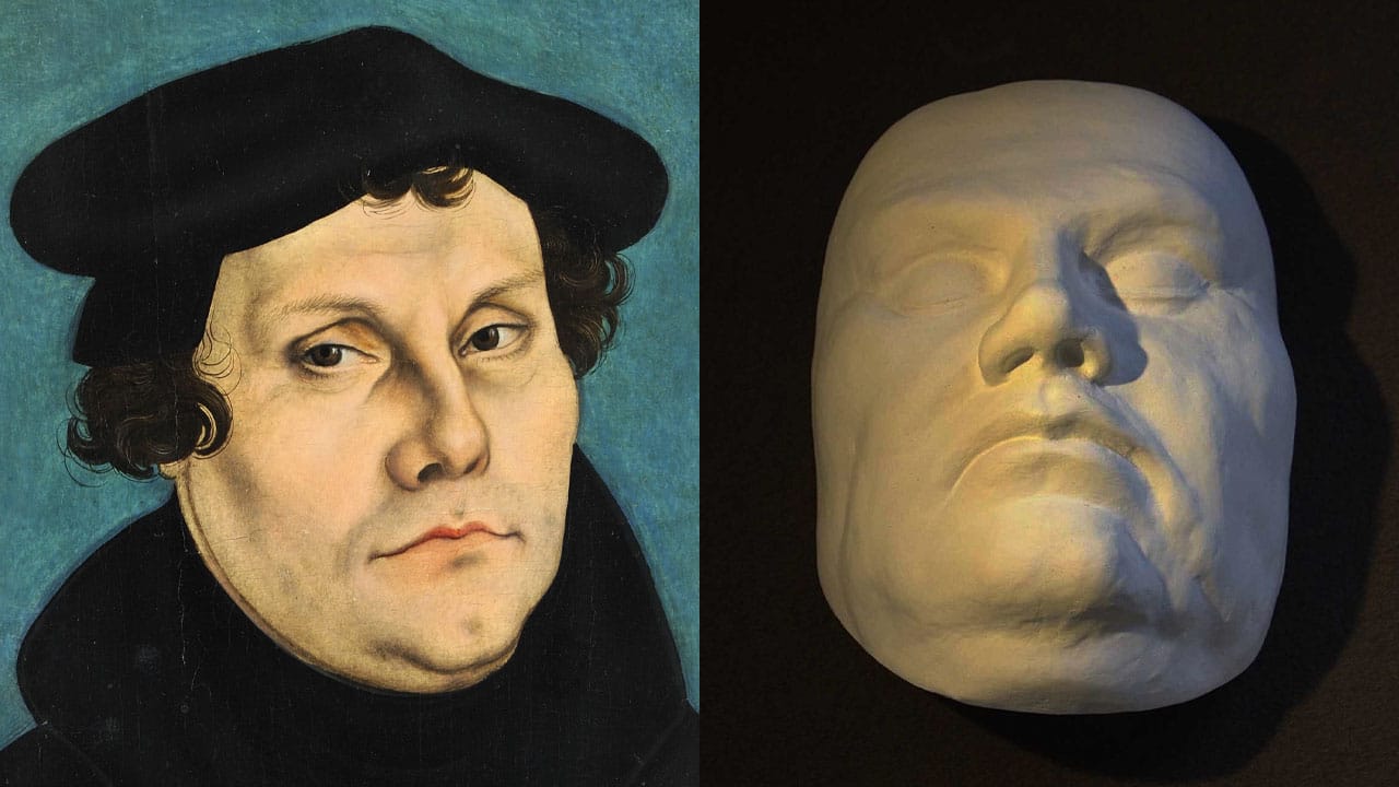 Martin Luther death mask