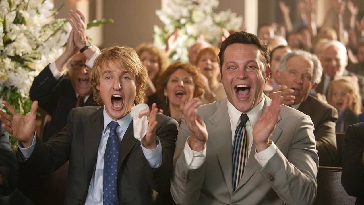 Vince Vaughn and Owen Wilson in Wedding Crashers (2005)