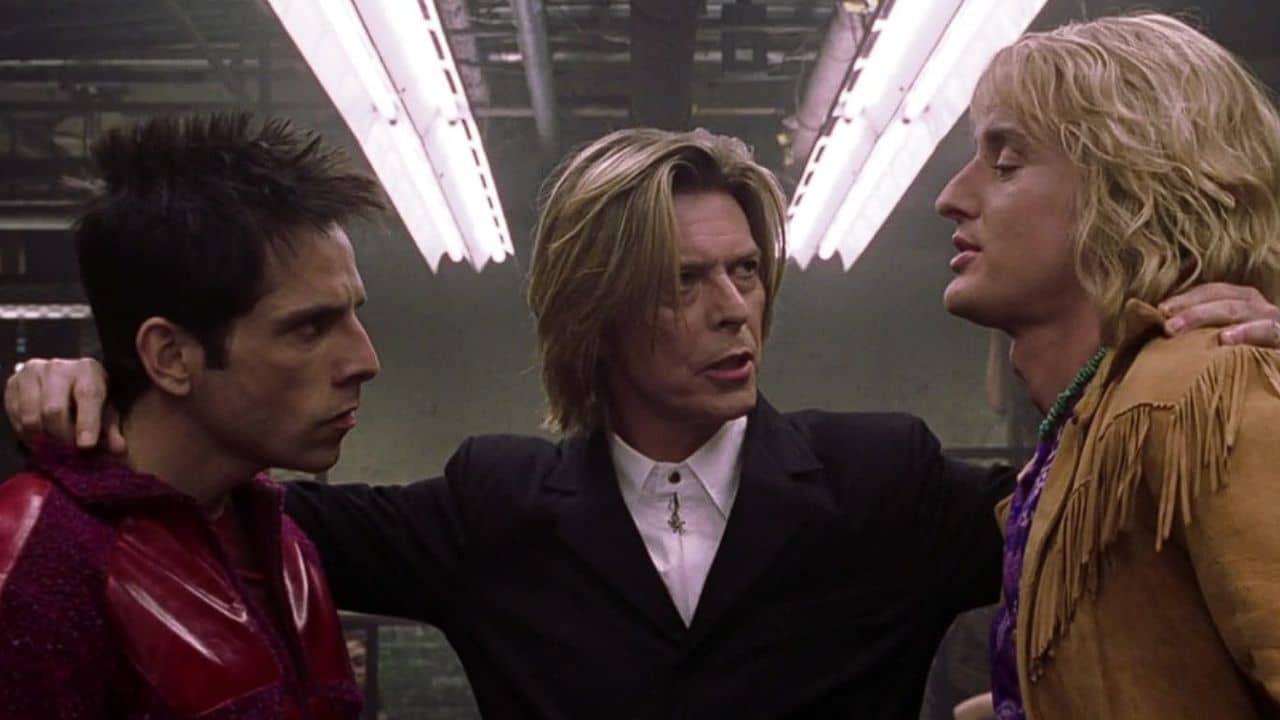 David Bowie, Ben Stiller, and Owen Wilson in Zoolander (2001)