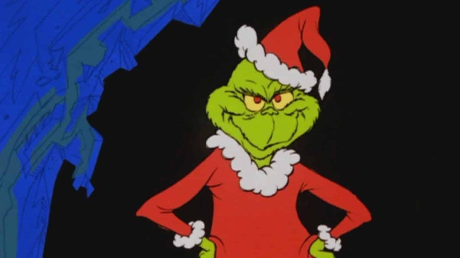Boris Karloff voices the Grinch in How the Grinch Stole Christmas (1966)