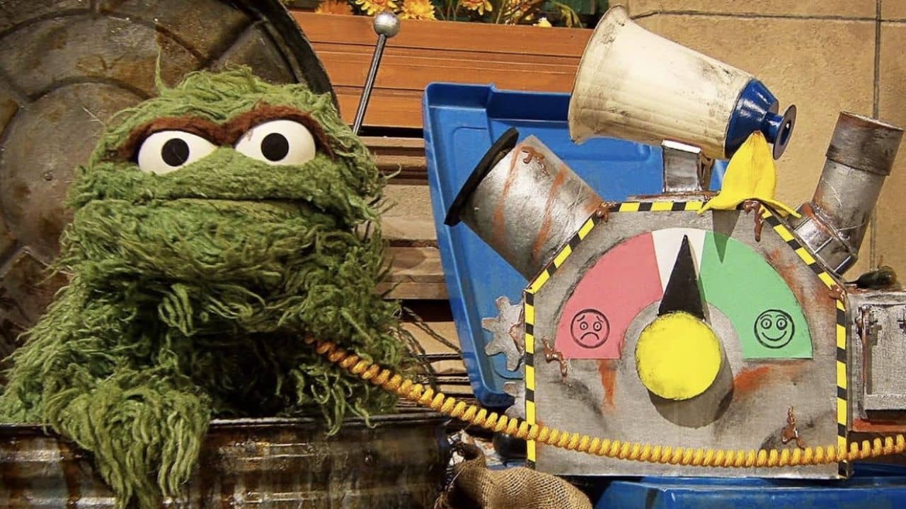 Oscar the Grouch in Sesame Street (1969)