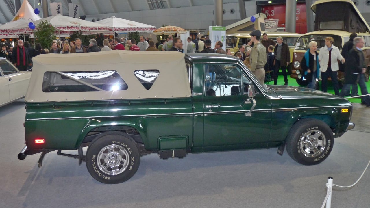 1976 Mazda Rotary Engine Pickup (REPU), based on Mazda B-Series, produced for North American market between 1972 and 1977