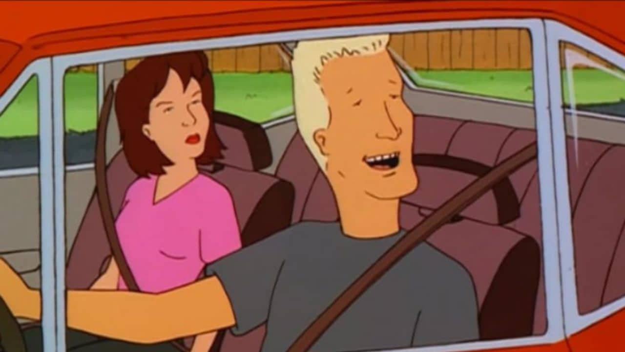 Mike Judge as Boomhauer in King of the Hill (1997).
