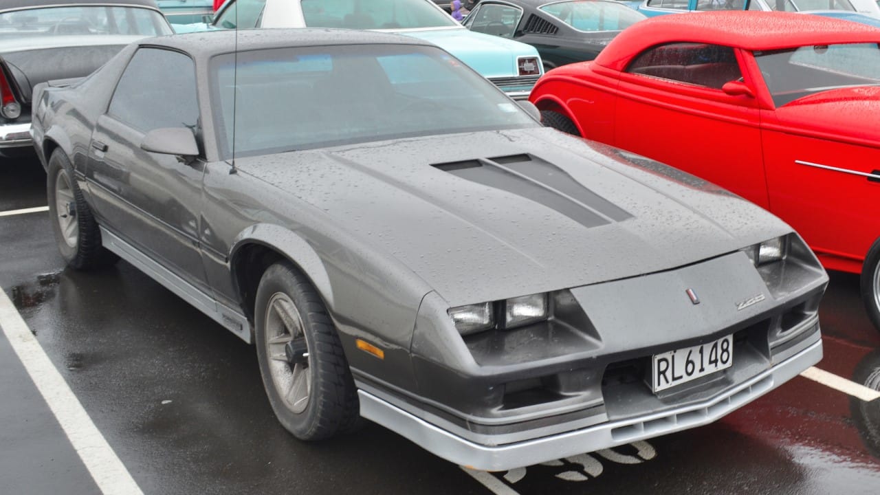 An image of a 1982 Chevrolet Camaro Z28 Iron Duke located in West Auckland, New Zealand